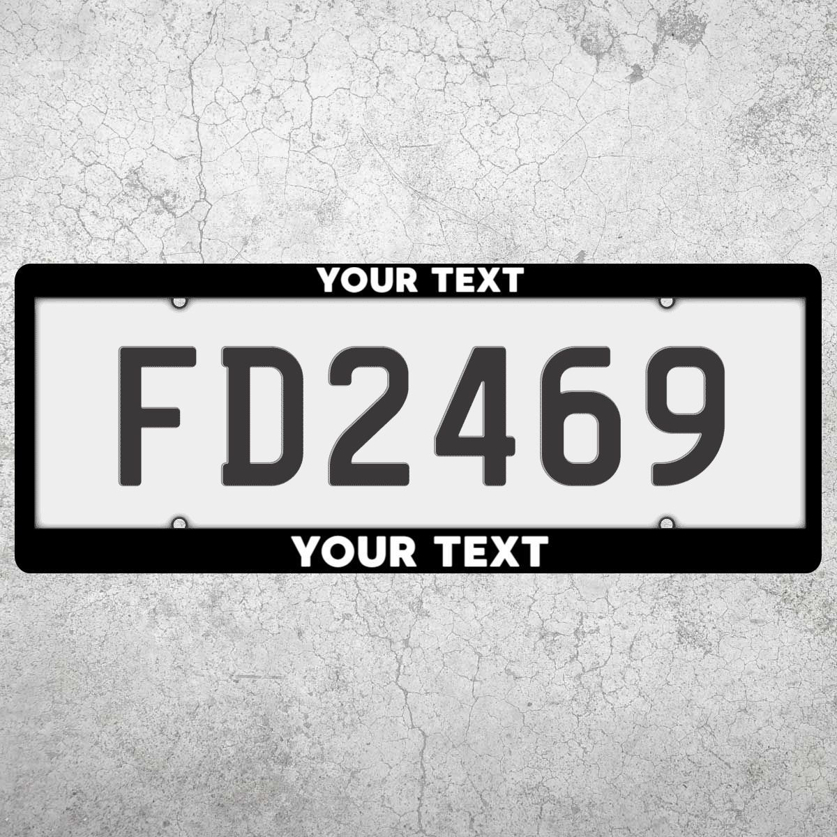 Custom Plate Frames