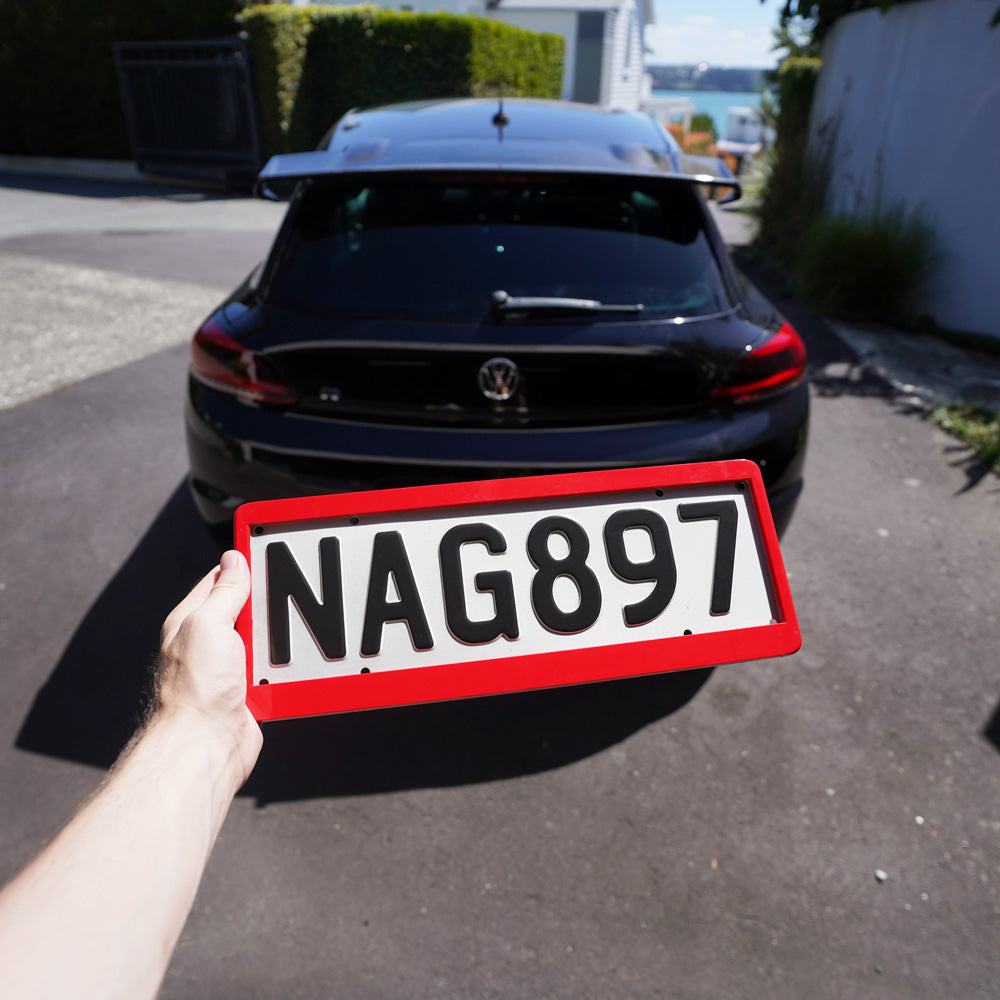 Custom Plate Frames