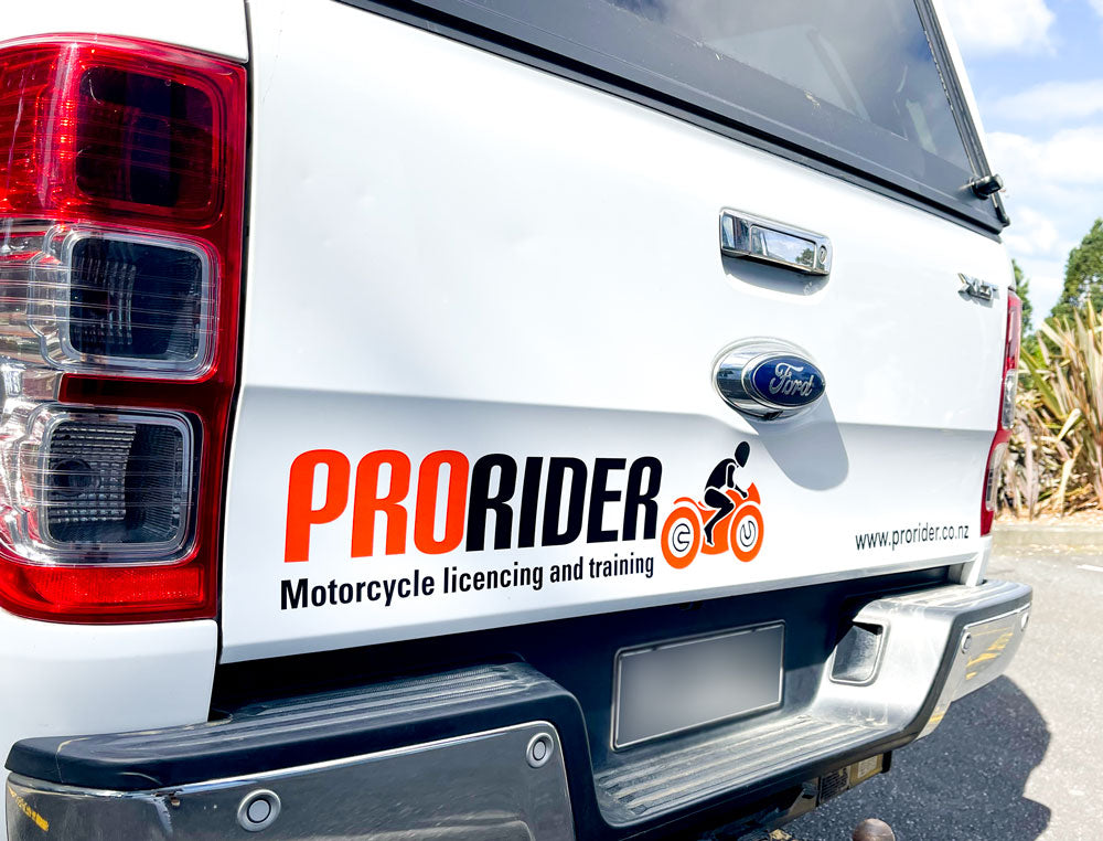 Pro Rider Vehicle Decals